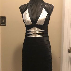Black and white BCBG dress!